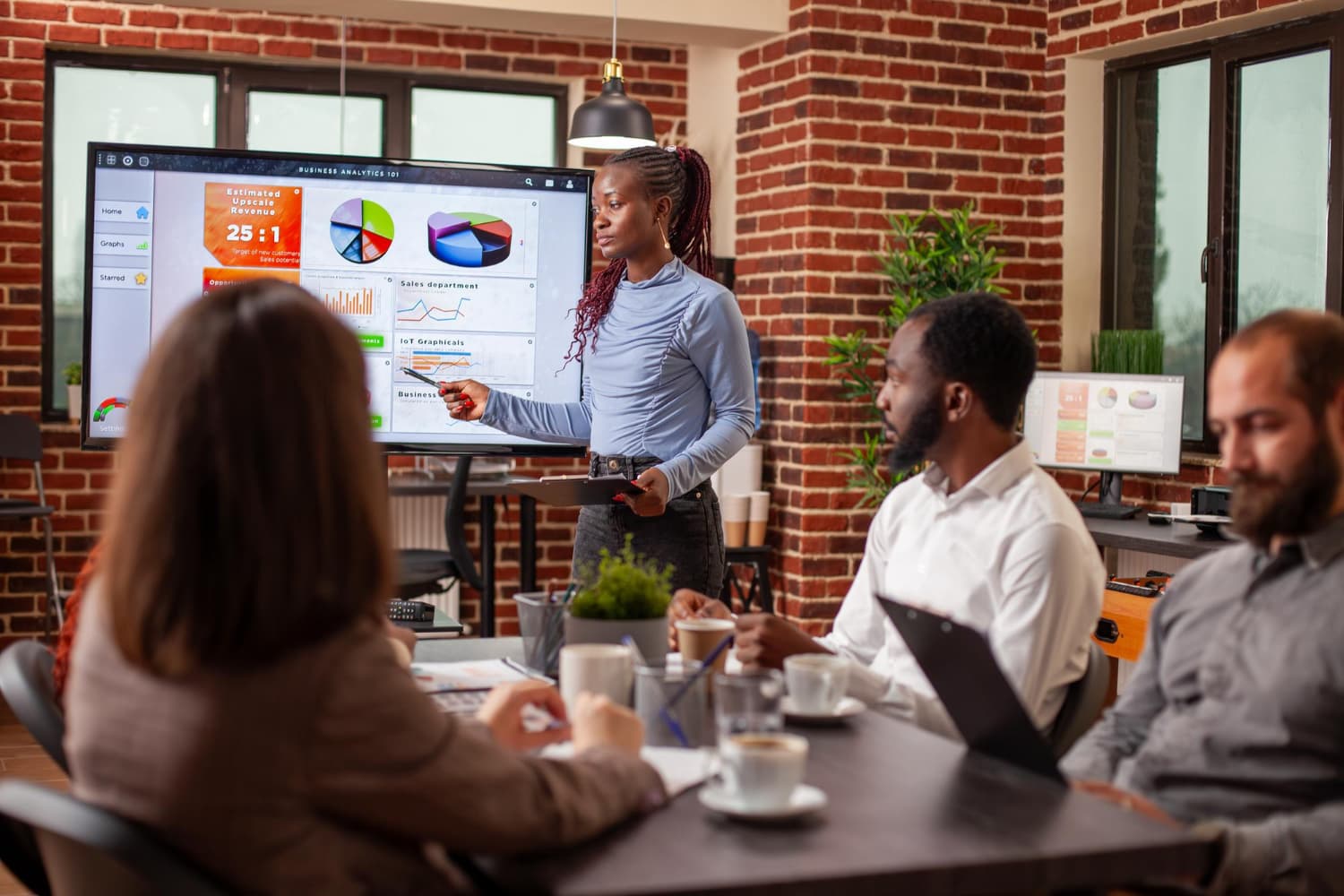 Équipe TMIC Consulting - Présentation d'analyses stratégiques