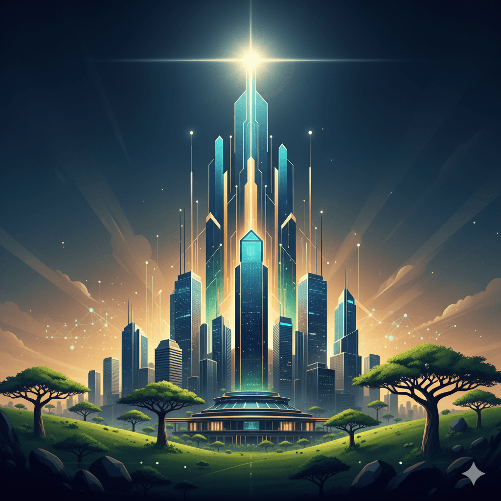 African futuristic city - Team Training